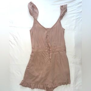 Urban outfitters pink romper
